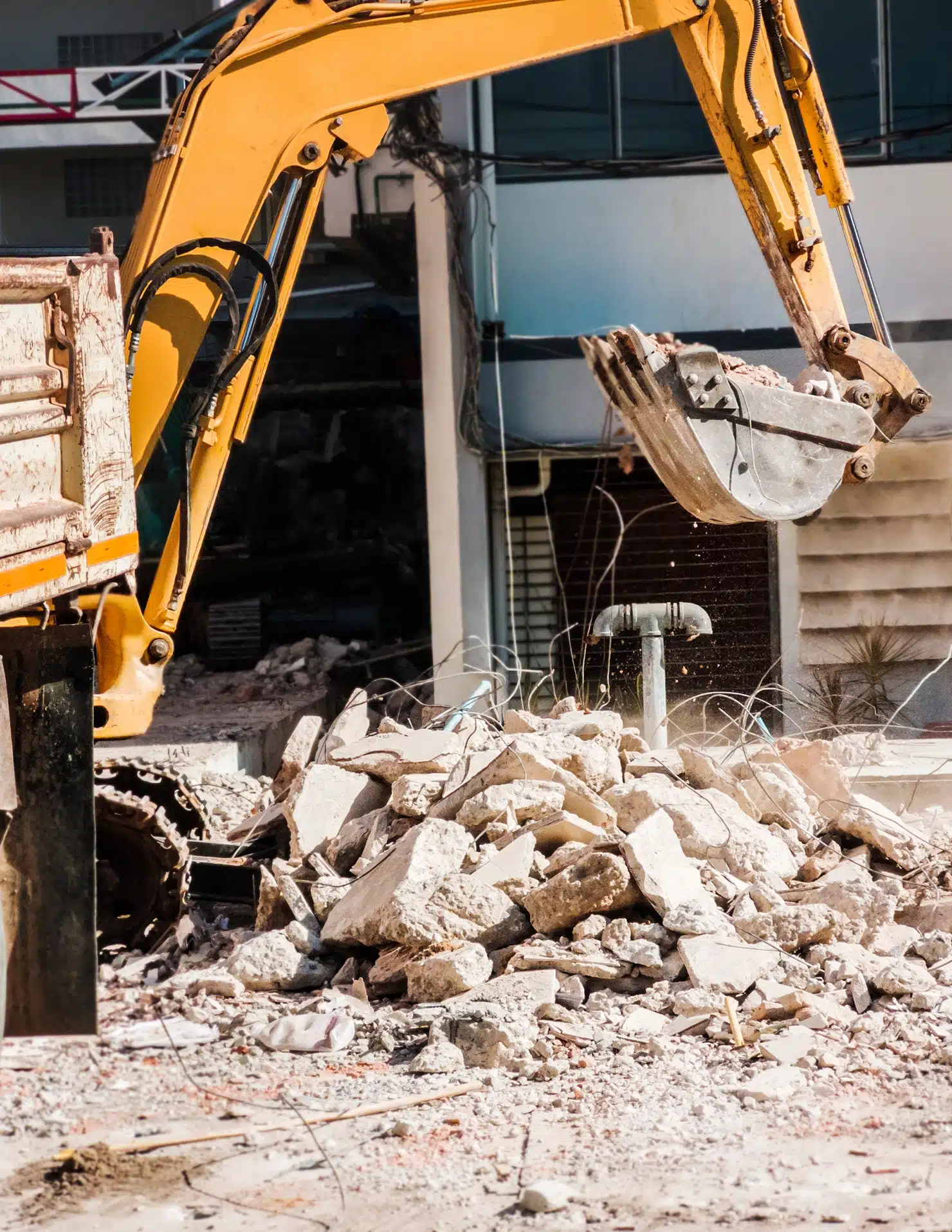Abbrucharbeiten